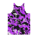 Purple Rave Drip Unisex Tank Top | BigTexFunkadelic