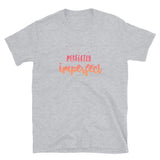 Perfectly Imperfect Bold Peach Ombre Short-Sleeve Unisex T-Shirt | Sport Grey | BigTexFunkadelic