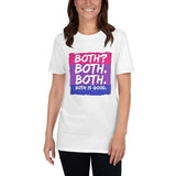 Both Is Good Bisexual Pride Short-Sleeve Unisex T-Shirt | BigTexFunkadelic